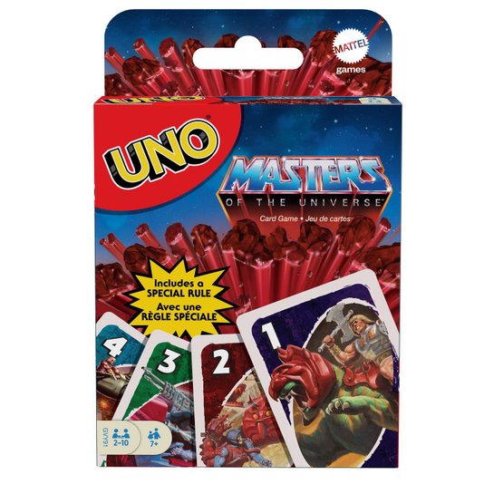 Jogo de Cartas UNO Masters of The Universe Mattel