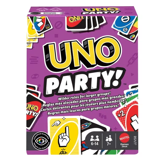 Jogo de Cartas Uno Party Mattel