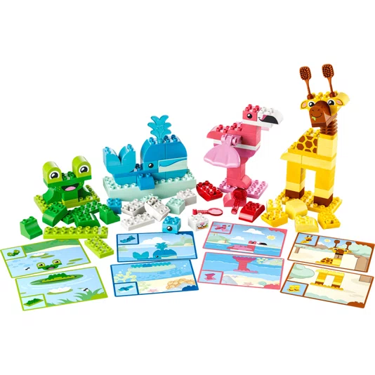 Jogo de Construção de Animais Lego Duplo 