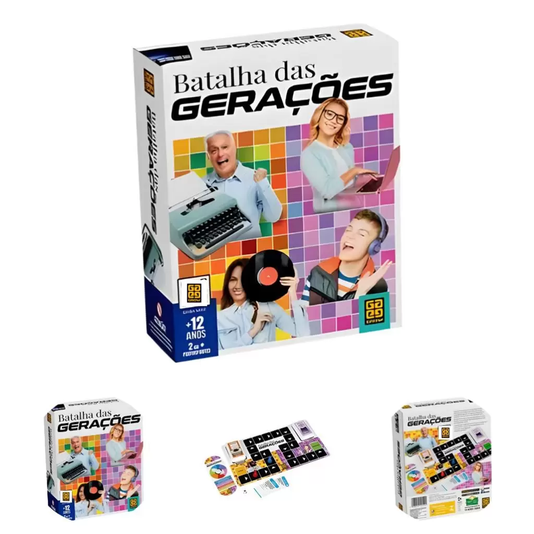 Jogo de Tabuleiro Batalha das Gerações Grow