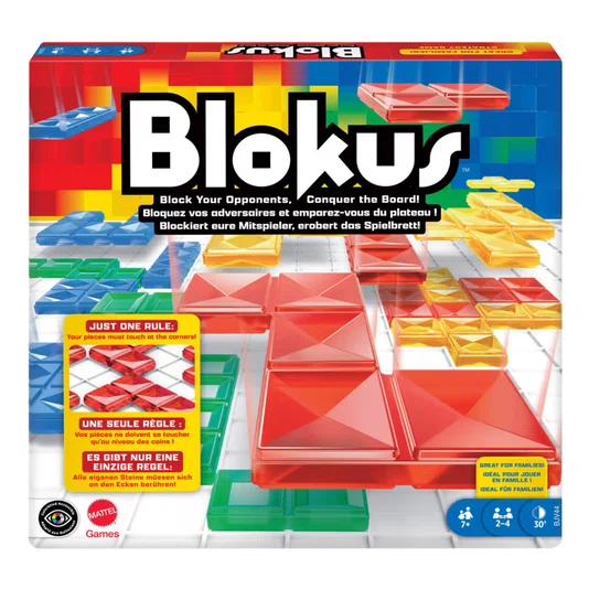 Jogo de Tabuleiro Blokus Mattel