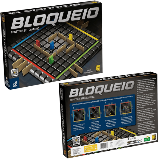 Jogo de Tabuleiro Bloqueio Construa Seu Caminho Grow