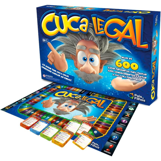 Jogo de Tabuleiro Cuca Legal Pais e Filhos 