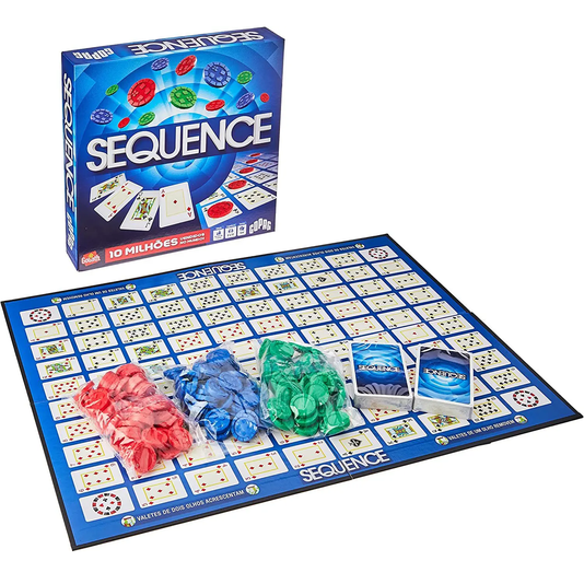 Jogo de Tabuleiro Sequence Copag