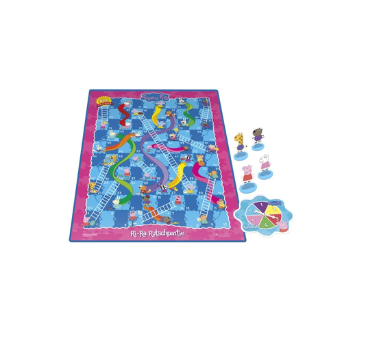 Jogo de Tabuleiro Subir e Escorregar Peppa Pig Hasbro