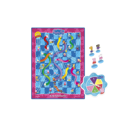 Jogo de Tabuleiro Subir e Escorregar Peppa Pig Hasbro