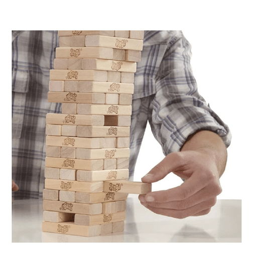 Jogo Jenga Clássico Madeira Hasbro