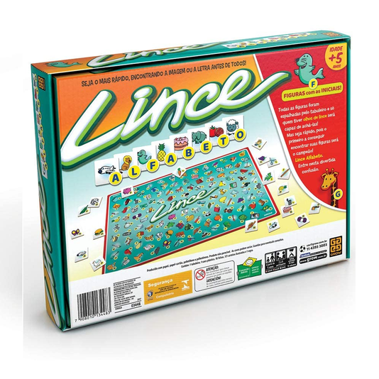 Jogo Lince Alfabeto Grow
