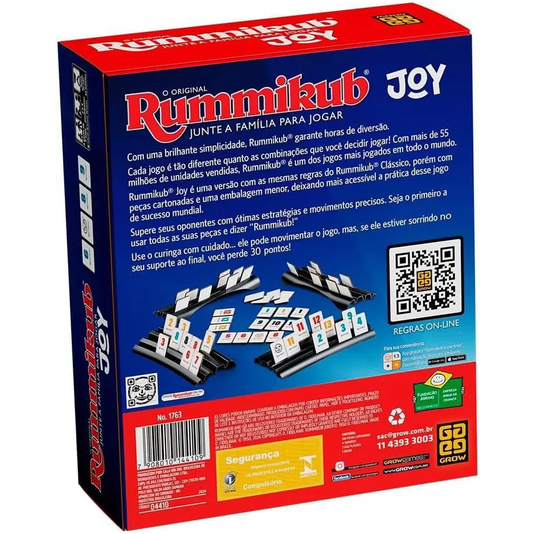 Jogo Rummikub Joy Original Grow