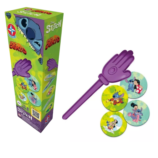 Jogo Tapa Certo Stitch Estrela 
