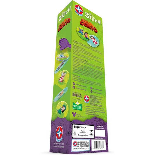 Jogo Tapa Certo Stitch Estrela 