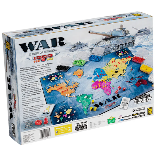 Jogo WAR Edição Especial Grow