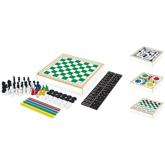 Conjunto de Jogos Clássicos 6 em 1 Junges