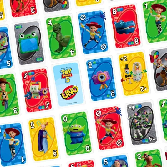 Jogos de Carta Uno Disney Toy Story 5 Mattel 