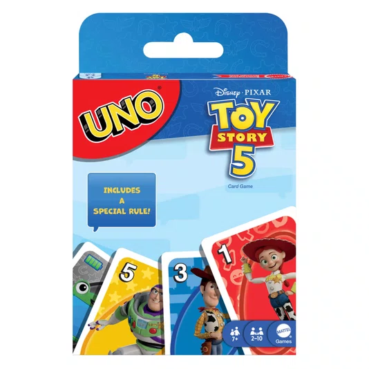Jogos de Carta Uno Disney Toy Story 5 Mattel 
