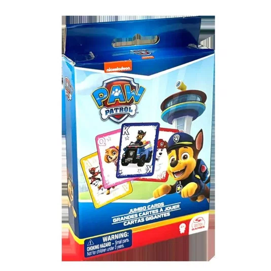 Jogos de Cartas Gigante Patrulha Canina Grow 