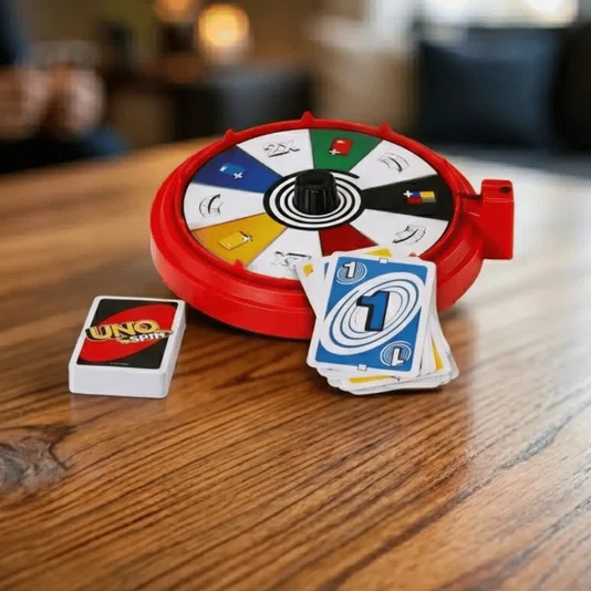Jogos de Cartas Uno Spin Mattel 