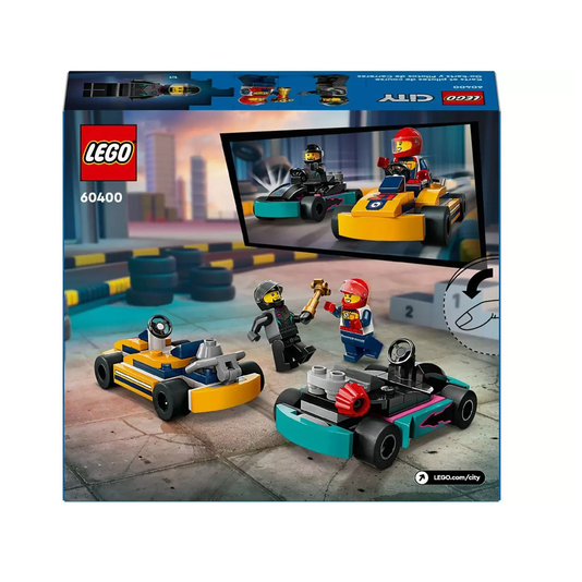 Karts E Pilotos De Corrida Lego City