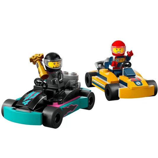 Karts E Pilotos De Corrida Lego City