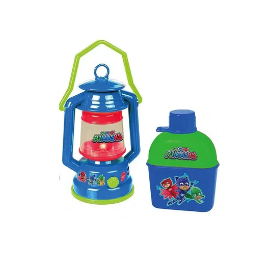 Kit de Acampamento com Lampião e Cantil  Aventureiros Pjmasks Candide