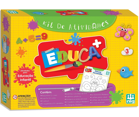 Kit de Atividades Educa + Nig Brinquedos