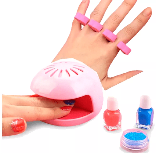 Kit De Manicure Infantil Polibrinq