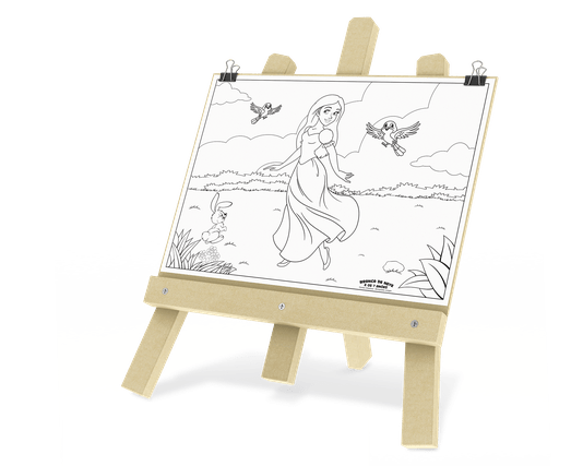 Kit de Pintura com Branca de Neve e os Sete Anões Juges