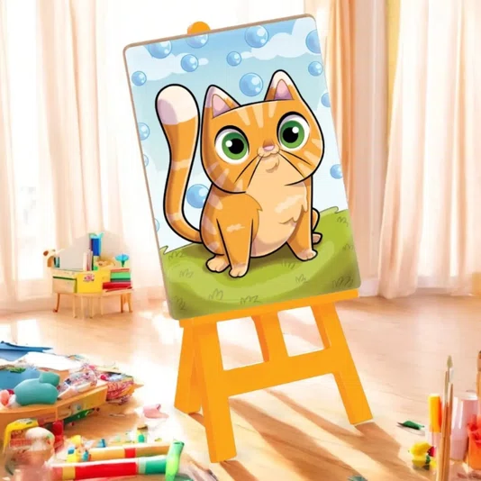 Kit De Pintura Infantil Gato Nig Brinquedos