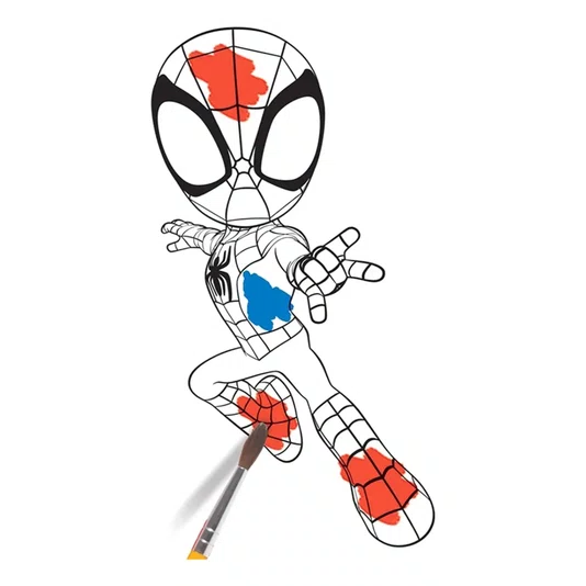 Kit De Pintura Infantil Homem Aranha Nig Brinquedos
