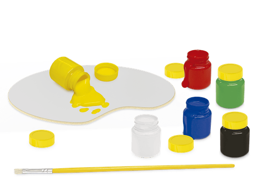 Kit de Pinturas Infantil Dinos Fazendo Arte Junges