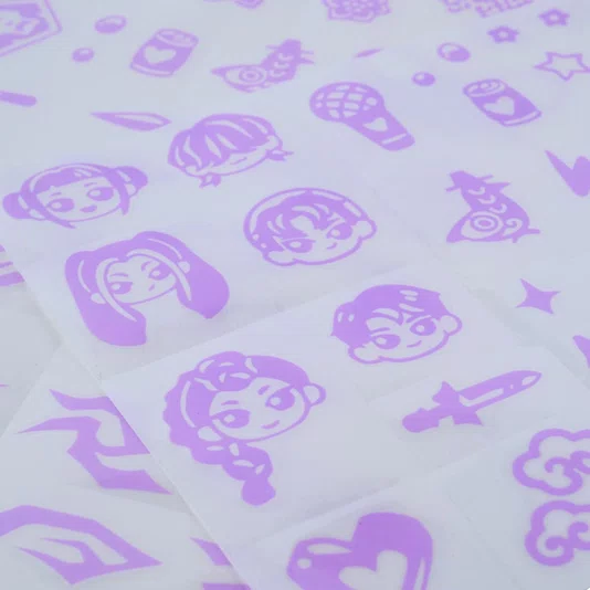 Kit de Tatuagem das Guerreiras do K-Pop Go Glam Sunny