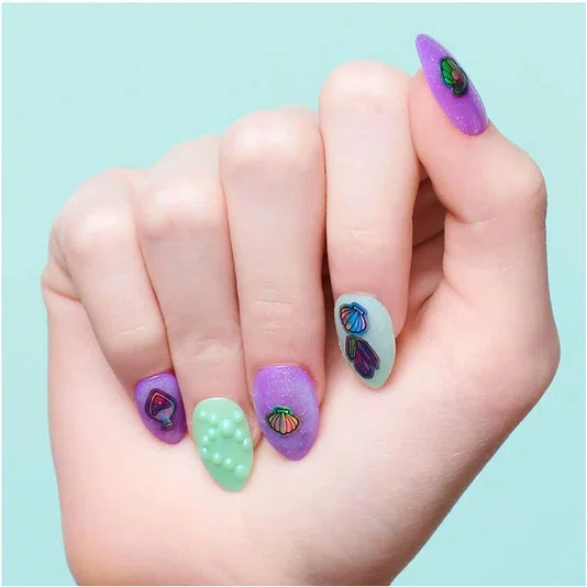 Kit De Unhas Nail Surprise Go Glam Sunny
