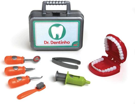 Kit Maleta de Dentista Doutor(a) Dentinho Elka