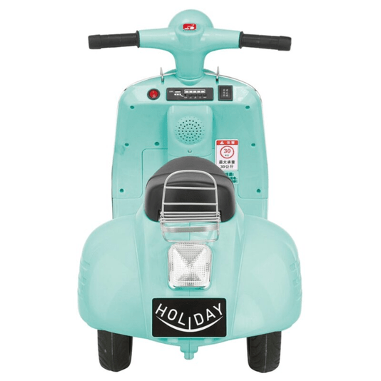 Lambreta Elétrica 6V Turquesa Bandeirante