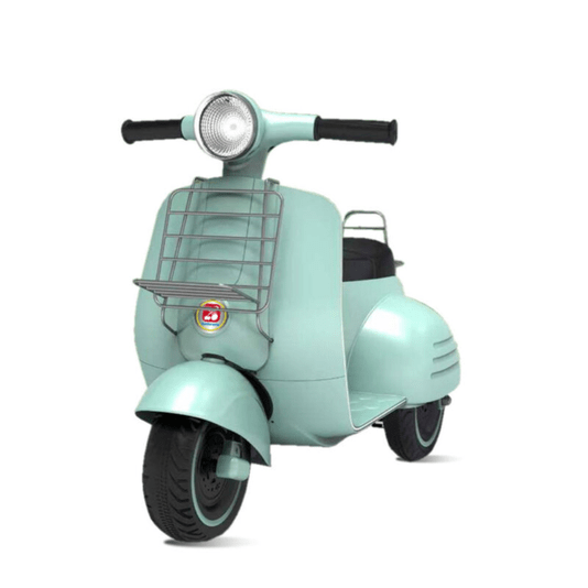 Lambreta Elétrica 6V Turquesa Bandeirante