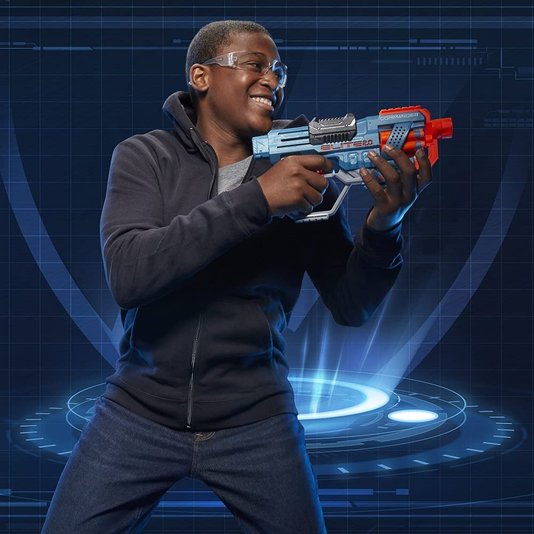 Lançador Commander RD-6 Nerf Elite 2.0 Hasbro