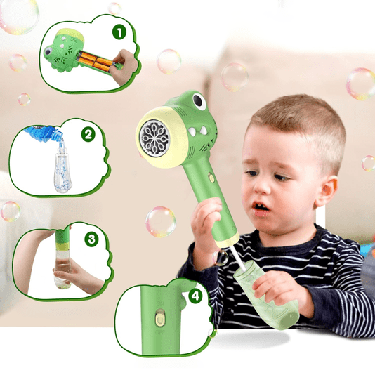 Lançador de Bolhas Pop Bubble Automático Dinossauro Fenix