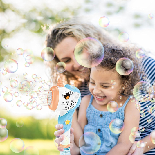 Lançador de Bolhas Pop Bubble Automático Unicórnio Fenix