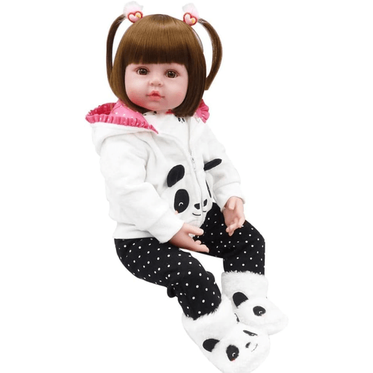 Laura Baby Boneca Bebê Reborn Babi Shiny Toys