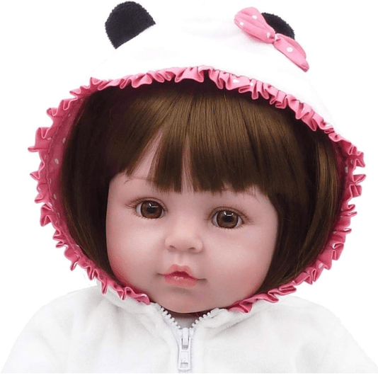 Laura Baby Boneca Bebê Reborn Babi Shiny Toys