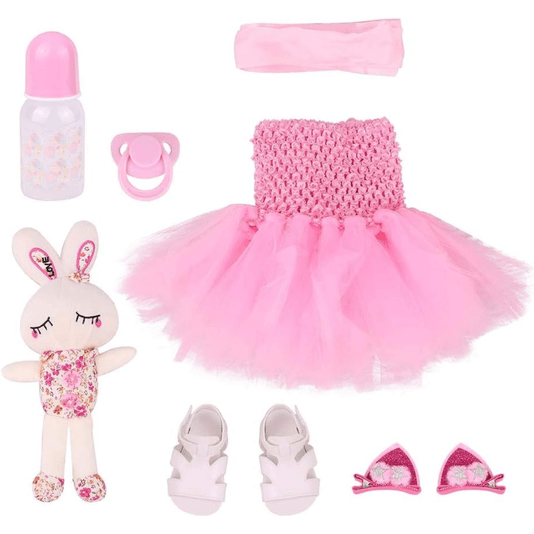 Laura Baby Boneca Bebê Reborn Gabriela Shiny Toys