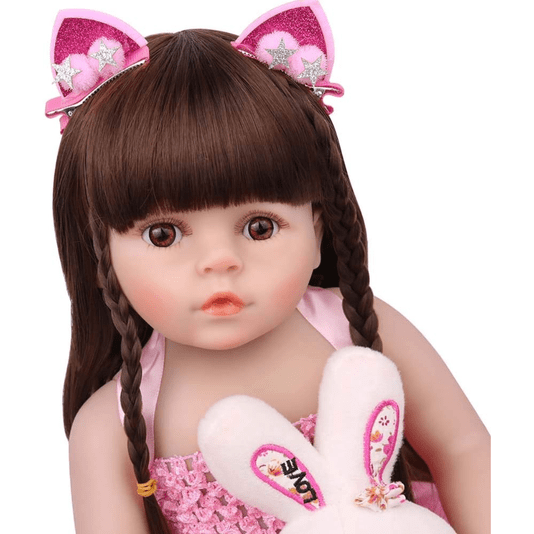Laura Baby Boneca Bebê Reborn Gabriela Shiny Toys