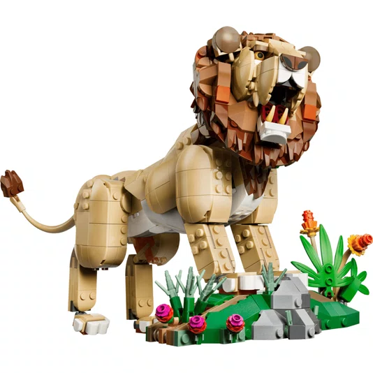 Leão Majestoso Lego Creator 3 em 1