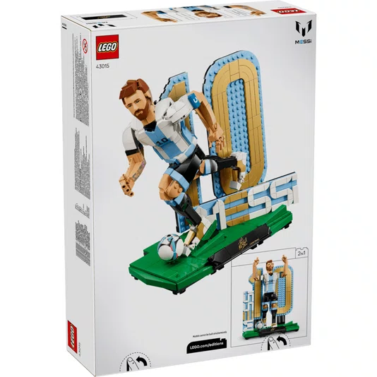 Lenda do Futebol Leionel Messi Lego Editions 