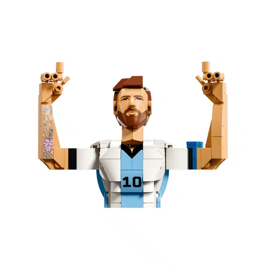 Lenda do Futebol Leionel Messi Lego Editions 