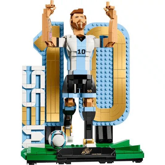 Lenda do Futebol Leionel Messi Lego Editions 