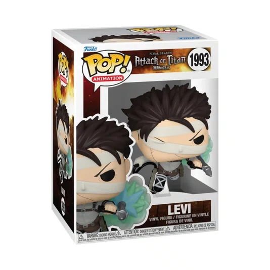 Levi Attack On Titan 1993 Funko POP! Animation Candide