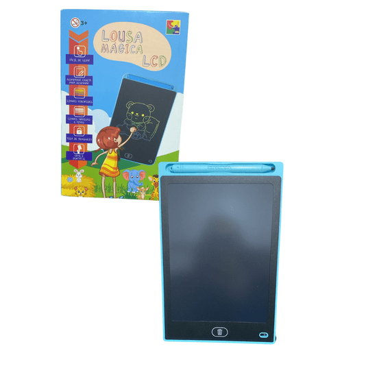 Lousa Mágica Infantil LCD Azul CKS