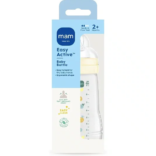 Mamadeira Easy Active 270 ml Branca MAM 