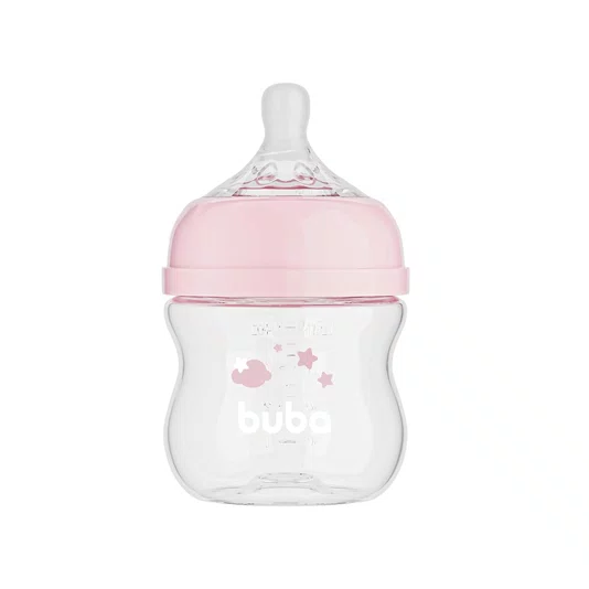 Mamadeira Easy Flow 120 ml Nuvem Rosa Buba